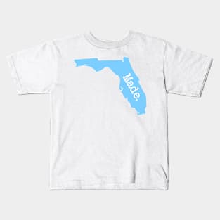 Florida Made FL Blue Kids T-Shirt